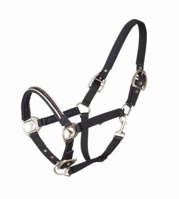 China Durable super quality nylon halter horse head nylon headcollar for sale