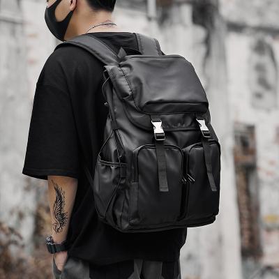 China Fashion College Student Schoolbag Brand Backpack Men's Fashion Trend Large Capacity Leisure Computer Travel Backpack Simple Custom for sale