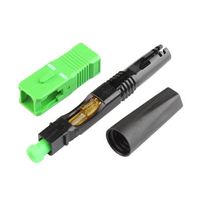 China SC APC UPC fast fiber optic fiber connector conector rapido de monomodo d'optica de fibra communication/networking fiber optic for ftth for sale