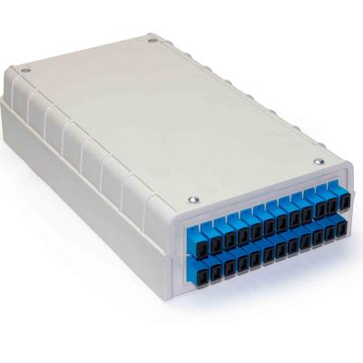 China Premier 12 fiber optic terminal box fdb fiber optic termination box DIO ODN FTTH indoor fiber optic termination box 24core fiber optic termination box for sale