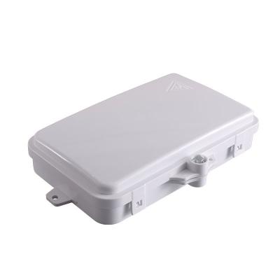 China FAT 16 mini terminal box indoor premier terminal box enclosure outdoor premier IP65 fiber optic distribution PLC splitter waterproof fiber optic termination box for sale