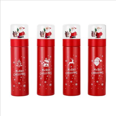 China Stainless Steel Christmas Gifts For Girlfriends Santa Claus Insulated Cup Gift Box For Christmas Decorations for sale