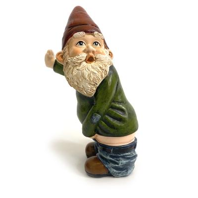 China Christmas World Garden Ornaments Cartoon Dwarf Dwarf Statue Crafts Resin Old Man With White Beard Christmas Gift Ornaments for sale