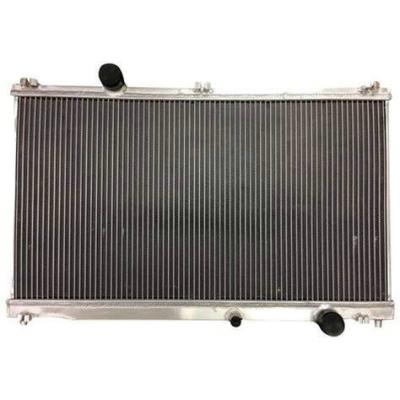 China Aluminum Reservoirs Reduce Product Weight Dual Core Racing Aluminum Radiator Suitable 2006-2013 For LEXUS IS250/IS350 for sale