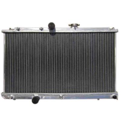 China Aluminum Tanks Reduce Product Weight Performance Custom Aluminum Car Radiator Suitable For COROLLA AE100 AE101 MANUAL 92-98 for sale