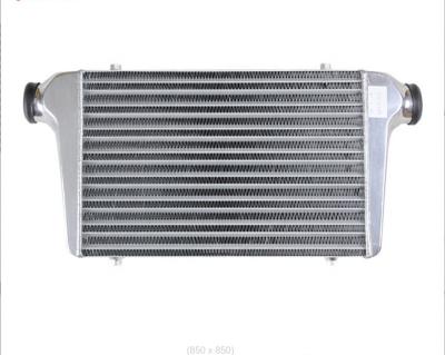 China UNIVERSAL T-6061 AUTO FRONT ALUMINUM FRAME INTERCOOLER High quality durable aluminum material with storage capacity 21.7