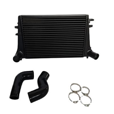 China T-6061 High Quality Durable Aluminum Material Intercooler Kit Fits For Golf 06-10 2.0T MK5 Gen2 (Black/Blue/Red VERSION of 2) for sale