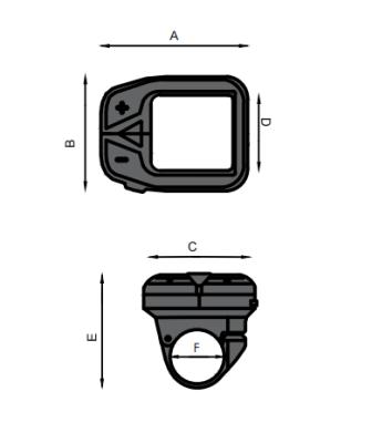 China Mini Folding Ebike Display Electric Bicycle Conversion Kit LCD Display for ebike 12