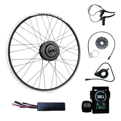 China 48v 500w hub motor electric bicycle parts 500w ebike kits for MTB 20