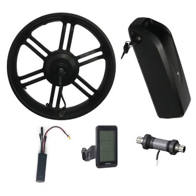 China 750W motor conversion kits ebike motor kits 750W fat motor with battery electric cycle kit with 16-28