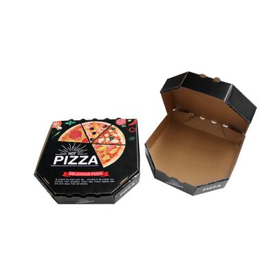 China New Style Round Shape Corrugated Carton Pizza Paper Box pizza box à venda