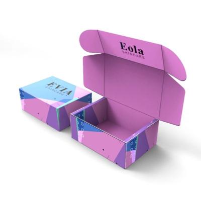 중국 Recoverable kraft envelope cardboard packaging craft paper box custom shoe box 판매용