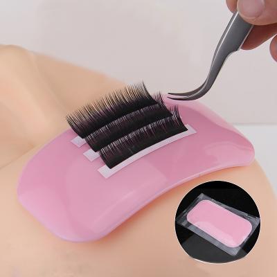 China Silicone Eyelash Extension Pad Silicone Lash Pad Tray Lash Holder Lash Pads Silicone Eyelash Pads for sale