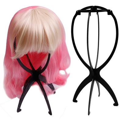 China With Wig Colorful Adjustable Wig Stands / Display Plastic Wig Cap Head Racks for sale