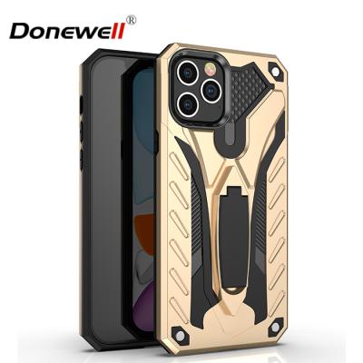 China High Protective For iPhone 12Pro Case Heavy Clip Rugged Phone Case 2in1 Phone Case With Phone Holder for sale