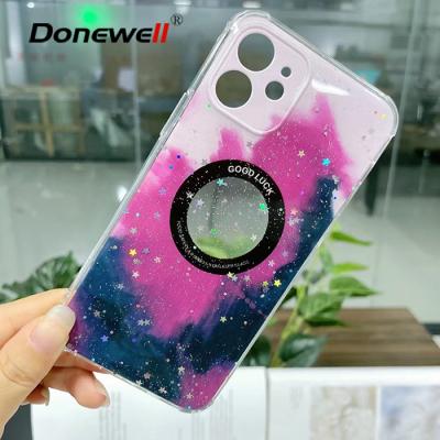 China Wholesale Shockproof Anti-drop Mobile Phone Four-corner Case Mobile Phone Color Case Protective Case for sale