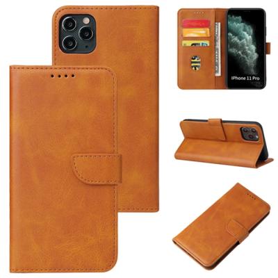 China Business Cell Phone Wallet Leather Case, Card Holder Phone Flip Cover Case For iphone 11 Pro Max Phone Case for sale