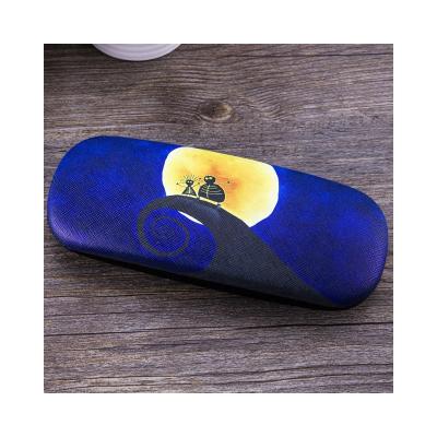 China Glasses Wholesale Customized Hard Anti-pressure Color Pattern Printing Glasses Case For Women With Logo for sale