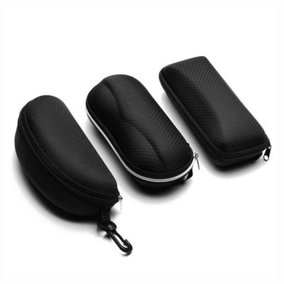 China For Hard Black Sunglasses Glass Eyewear Accessories Zipper Cases Package EVA Glasses Cases Travel for sale