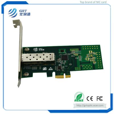 China F901E  Intel I210 1.25GbE 1-Port Fibre Optic Network Card with optimized performance and new power solution for sale