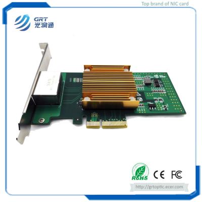 China F902T PCIe 1G Gigabit 2-Port Copper RJ45 Intel I350 Chipset Fibre Optic Network Card for sale