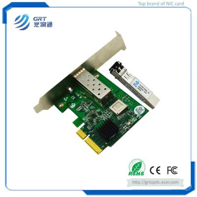 China Brand New PCIe 10GbE 1-Port Fiber Optical Network Server Adapter with 10G Multimode MM Module for sale