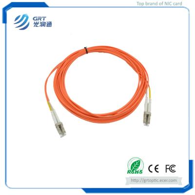 China 1Gb Gigabit Multimode MM Fibre Optic Patch Cord  LC connector for servers switches cabling for sale