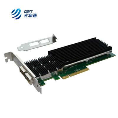 China PCIe 40G Dual-Port QSFP+ Intel XL710 BM2 Controller Ethernet Network Card for sale