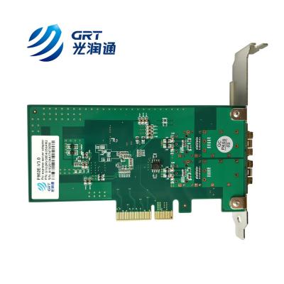 China 1000base pcie x4 network card NIC 1GbE 2 port SFP Ethernet Server Adapter for sale