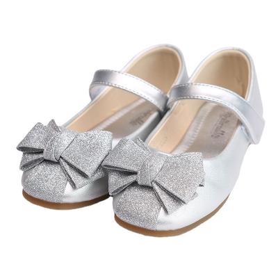 China Princess Children Anti-slippery Shoes With Heels Sandals Gold Female Silver Shoes for sale