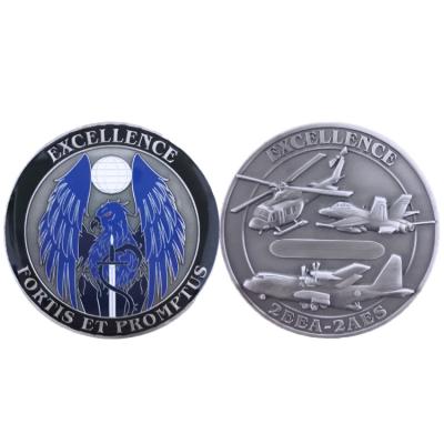 China Europe coin maker factory price custom metal blank 3d challenge coin for sale