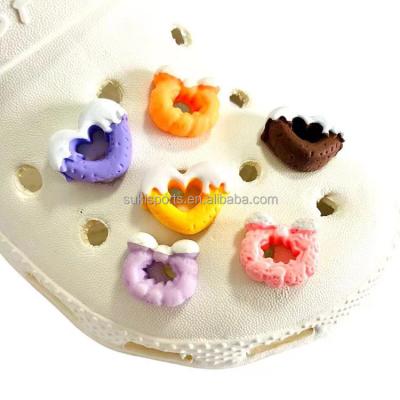 China Designer Charms Cute Colorful Diy Croc Shoes Charms Clogs Decoration Gift For Girls Kids for sale