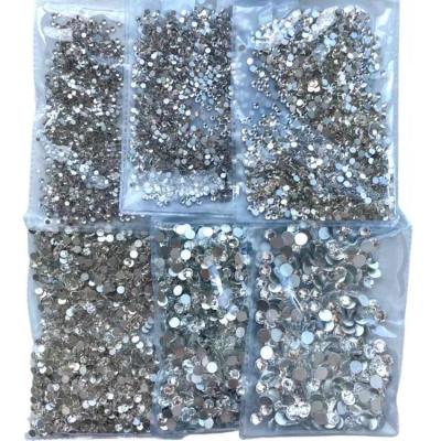 China Wholesale Flatback Ss6-ss30 Crystal Ab Glass Hotfix Rhinestone For Garment Diy Accessories for sale