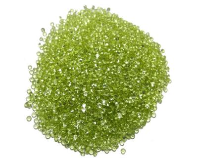 China 1mm natürlicher Peridot-lose Edelsteine für lose Edelstein-Anhänger zu verkaufen