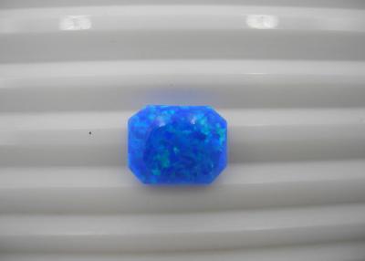 China Blue Synthetic Lab Created Loose Gemstones Square 3mm for Jewelry Settings for sale