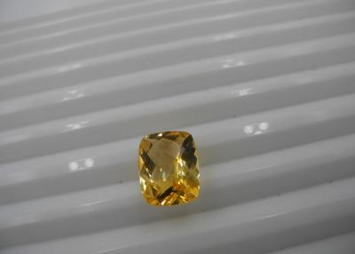 China Natural Citrine Gemstone Jewelry Cushion For Loose Gemstones Pendants for sale