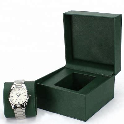 China Wholesale Custom Made High Quality Red Watch Case Handmade Logo Luxury Unique Watch Box Red Watch Box With Pillow Case for sale