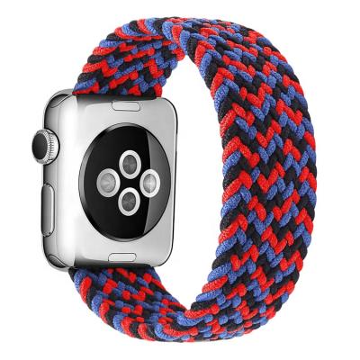 China Fashion Flexible Nylon Watch Belt Fit For Apple Watch Band Strap Luxury High Quality Apple Watch Strap for sale