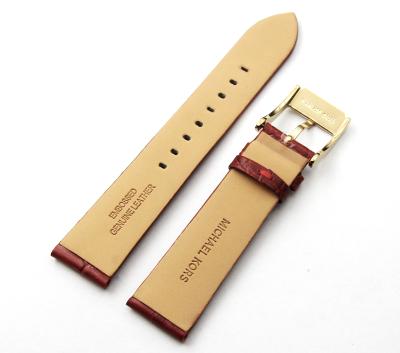 China OEM Flexible Colored Leather Service Watch Strap Wrist Watch Band Custom Leather for sale