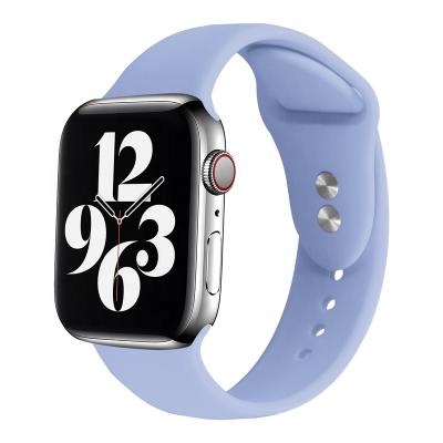 China Hot Selling Apple Watch Bands 38mm Apple Watch Strap High Quality 40mm Flexible Fashion Flexible Silicone Strap for sale