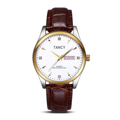 China High Quality Water Resistant Tancy Wrist Watch Quartz Movement Stainless Steel Men's Wristwatch Water Resistant Watch for sale