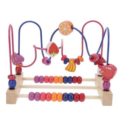 China Early education toys toys wholesale China Yiwu agent education fruit car wooden type new toy first for sale