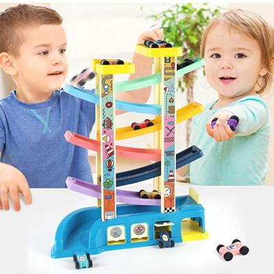 China Hot Sale Toy Amazon Slot Mini Gifts ABS Plastic Sliding Car, Racing Car Toys For Children for sale