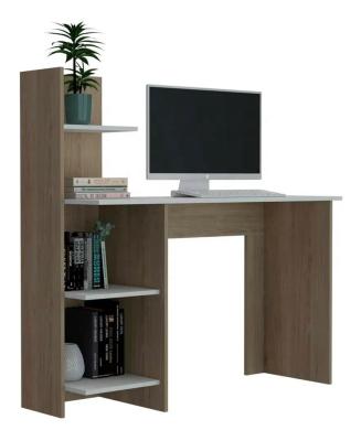 China Other Cheap Wooden Office Desk Computer Table With Shelves For Living Room for sale