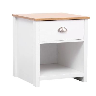 China Modern Modern Nightstand Bedside Table with 1 Drawer for sale