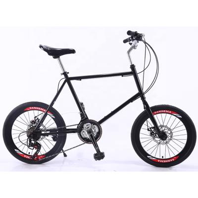 China Hot Sale 20 Inch Colorful Lady Bike Lady Folding Bike Women's Single Speed ​​Foldable Bicycle for sale