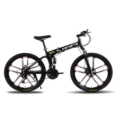 China Factory Wholesale OEM and ODM Tour 24 Inch 26 Inch Folding Mountain Bike 21 Speed ​​Adult Foldable Bicycle for sale