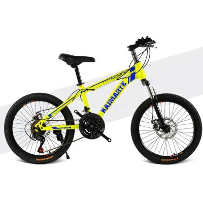 China Wholesale Colorful Steel High Carbon Steel Ride Mountain Bicycle 21 Speed ​​Kids Mountain Bike Cycle for sale