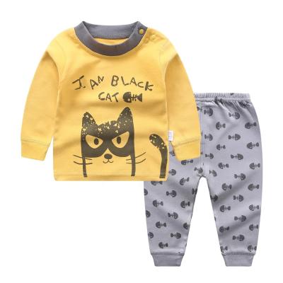 China Manufacturer 100% Printed Newborn Baby Clothes Set Kids Breathable Spring Baby Clothes Cotton Clothes for sale