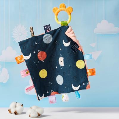 China Skin-Friendly Plush Baby Towel Soothing Soft Cotton Baby Handkerchief for sale